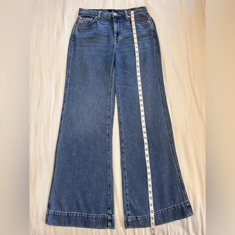 Seven Jeans Dojo Tailorless Wide Leg Trouser Jeans - Picture 13 of 15